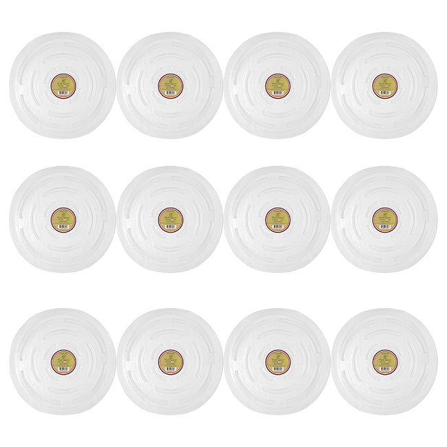 Panacea Professional Grade Plant Saucers, 12" dia., 3 Pack