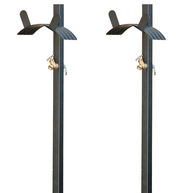 Panacea Basic Hose Stands w/Brass Spigots, Pack of 2
