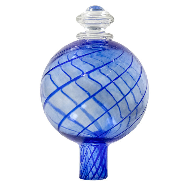 Plant Nanny Spiral Watering Globes, 12 oz., Blue, Pack of 2
