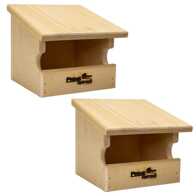 Pine Open Nesting Box by Prime Retreat