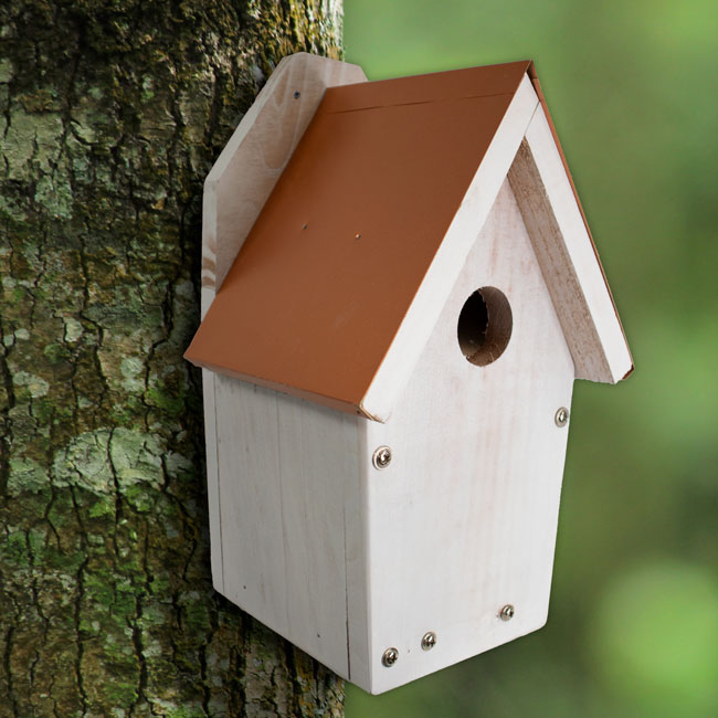 Nantucket Coppertop Bluebird Houses w/Nest Lifts