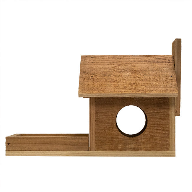 Cedar Squirrel Feeder by Prime Retreat