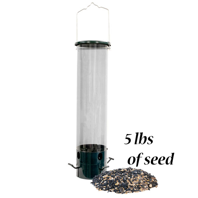 Magnet Squirrel Resistant Feeder w/5 lbs. Divine Blend Seed