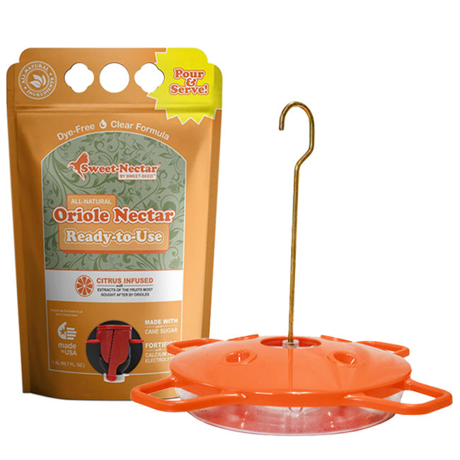 Aspects Oriole Feeder and Nectar Package by Prime Retreat