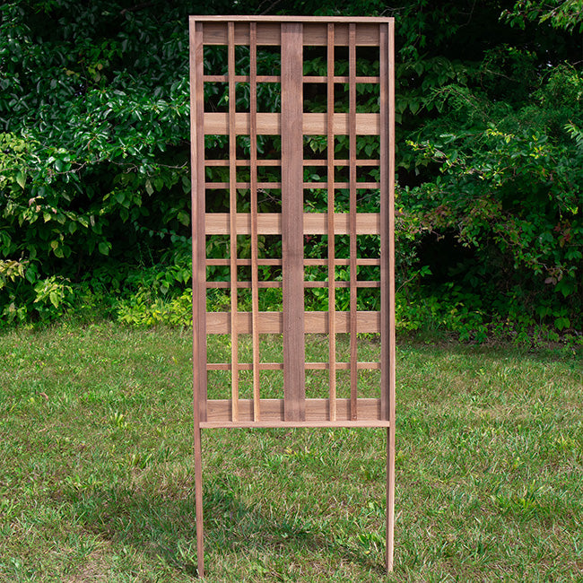 Cedar Griffin Trellis by Prime Retreat, Brown, 68"H