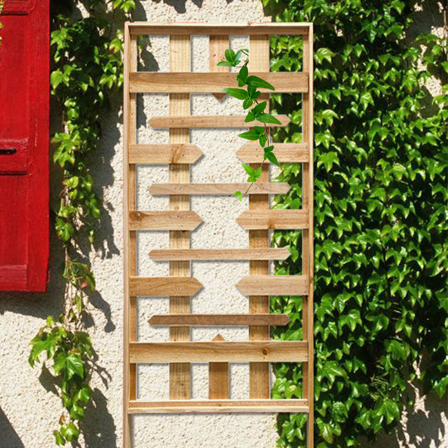 Cedar Camelot Trellis by Prime Retreat, Brown, 68"H