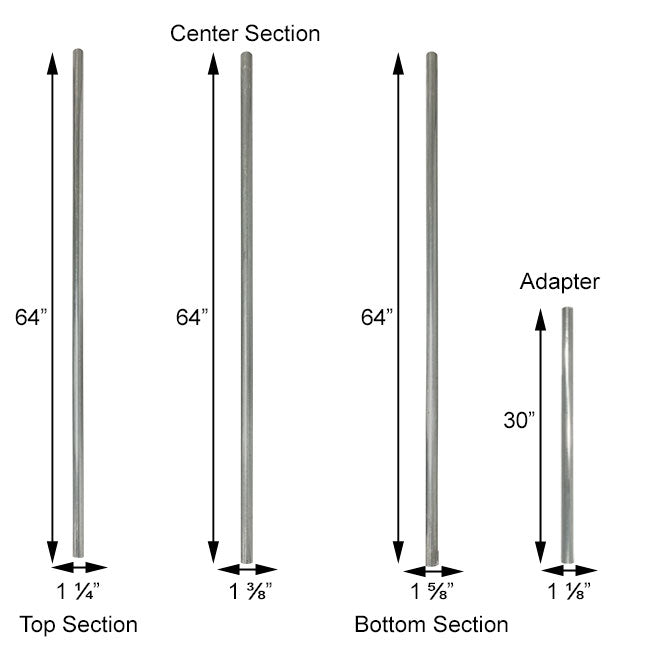 B.E.S.T. Bat House Pole, 16', by Prime Retreat