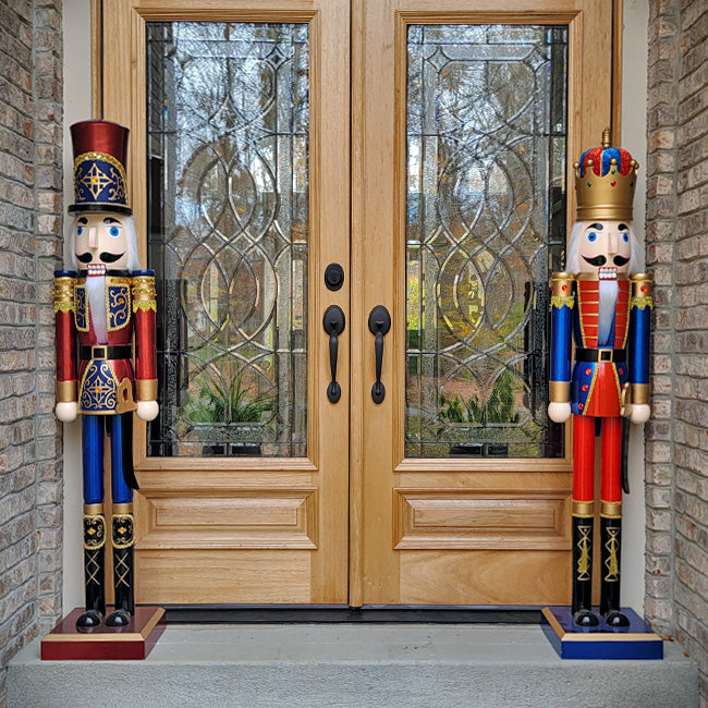 GIANT Nutcracker Soldier Statue by Prime Retreat
