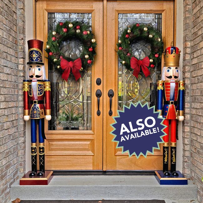 GIANT Nutcracker Soldier Statue by Prime Retreat