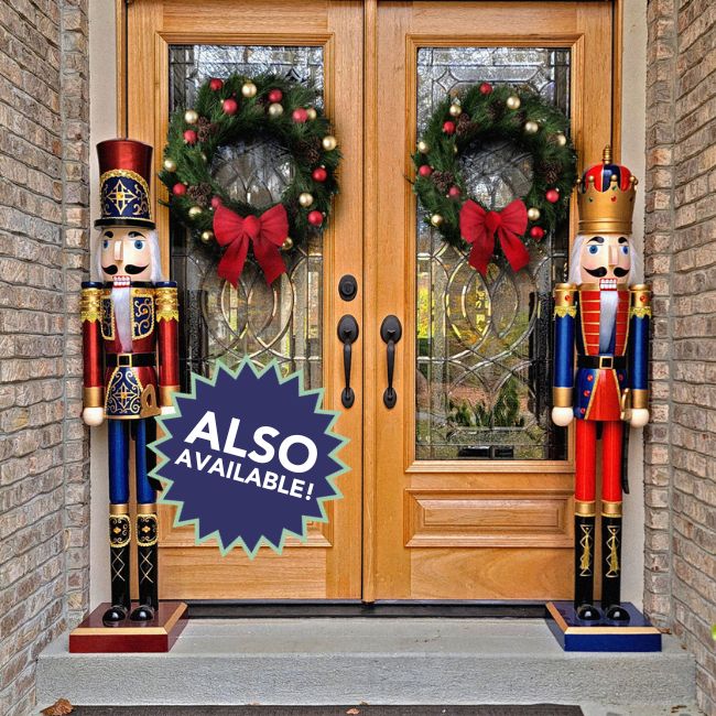 GIANT Nutcracker King Statue by Prime Retreat
