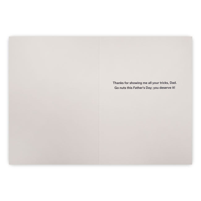 "Mischievous Father" Greeting Card by Prime Retreat