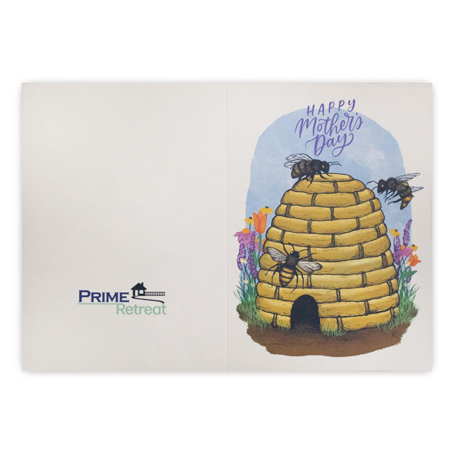 "Queen Bee" Greeting Card by Prime Retreat