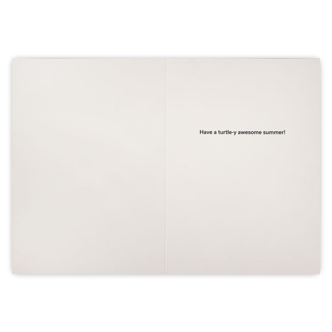 "Turtle" Summer Greeting Card by Prime Retreat