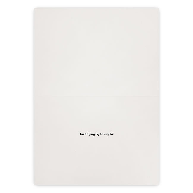 "Hummingbird" Summer Greeting Card by Prime Retreat