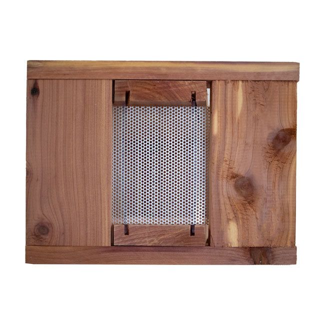 Amish Made Cedar Small Hopper Feeder by Prime Retreat