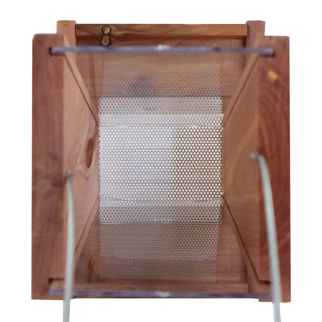 Amish Made Cedar Small Hopper Feeder by Prime Retreat