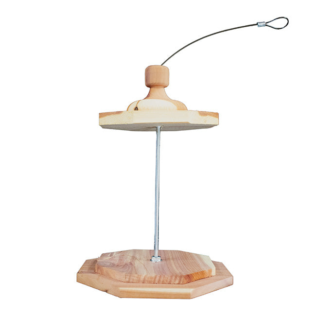 Amish Made Cedar Stacker Bird Feeder