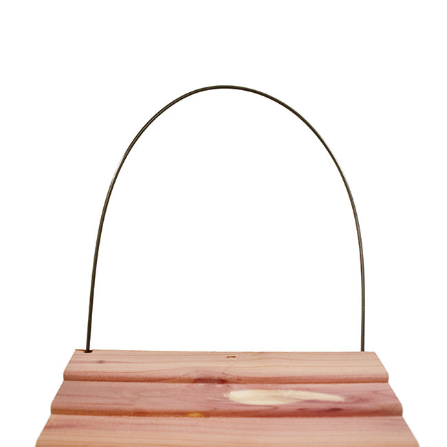 Amish Made Cedar Bird Blend Double Suet Feeder