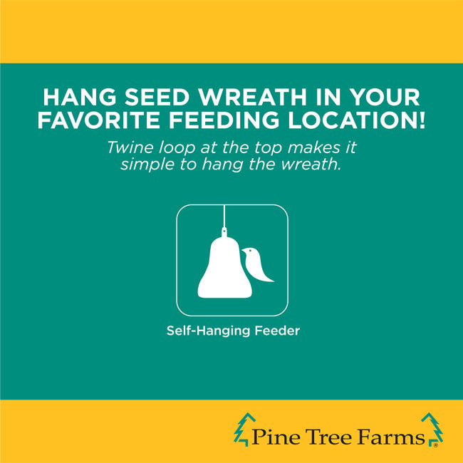 Pine Tree Farms Sunflower Seed Wreaths, 3 lbs. ea., 3 Pack