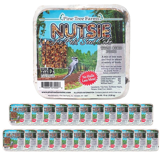 Pine Tree Le Petit Nutsie Seed Cakes, 10 oz., Pack of 24
