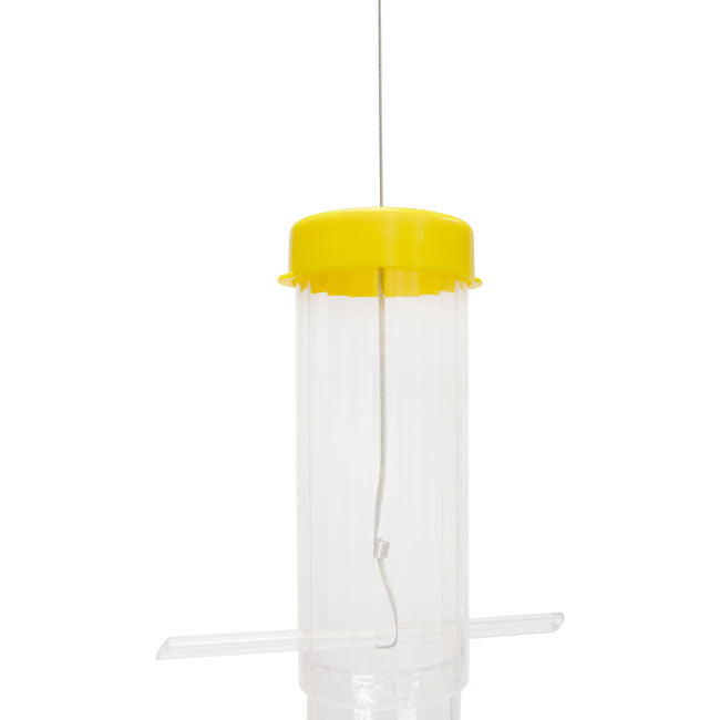 S&K Tornado Clear Collapsible Finch Feeder & Thistle Seed