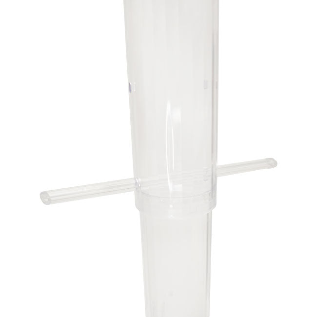 S&K Tornado Clear Collapsible Finch Feeder & Thistle Seed