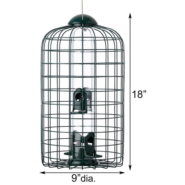Stokes Squirrel Resistant Caged Bird Feeders, Pack of 2
