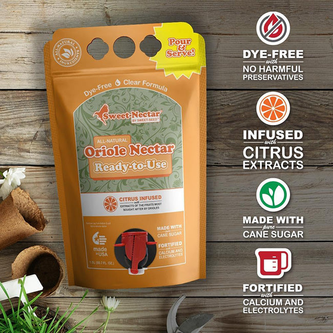 Aspects Oriole Feeder and Nectar Package by Prime Retreat