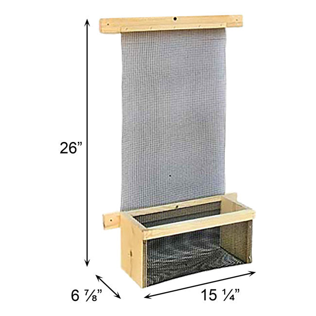 BestNest Triple Chamber Bat House and Pup Safety Net Kit