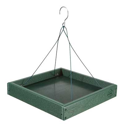 BestNest Going Green Premier Bird Feeder w/ Seed Catch Tray