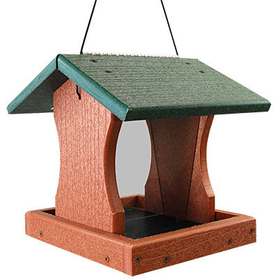 BestNest Going Green Premier Bird Feeder w/ Seed Catch Tray