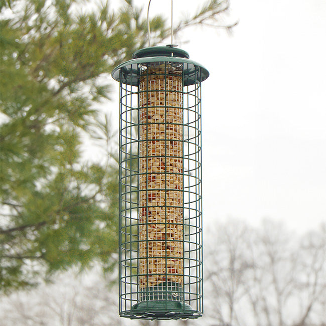 Woodlink Caged Screen Tube Bird Feeders, Pack of 2