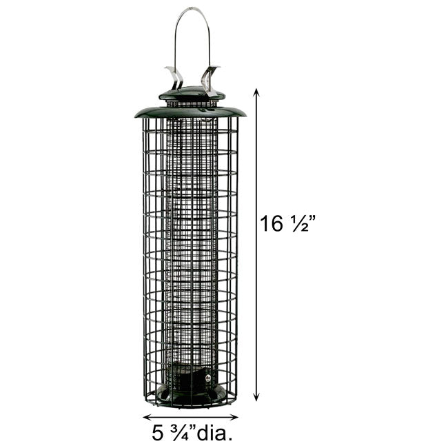Woodlink Caged Screen Tube Bird Feeders, Pack of 2