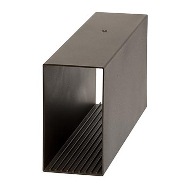 Whitehall Superior Mailbox Post w/ Newspaper Box, Bronze