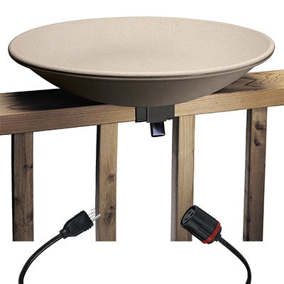 Deck Mounted Heated Bath with 25' Lock-N-Dry Cord