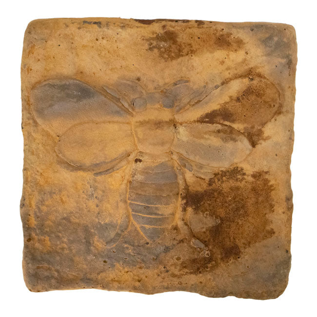 Athens Bee Stepping Stone, Rust, Pack of 2