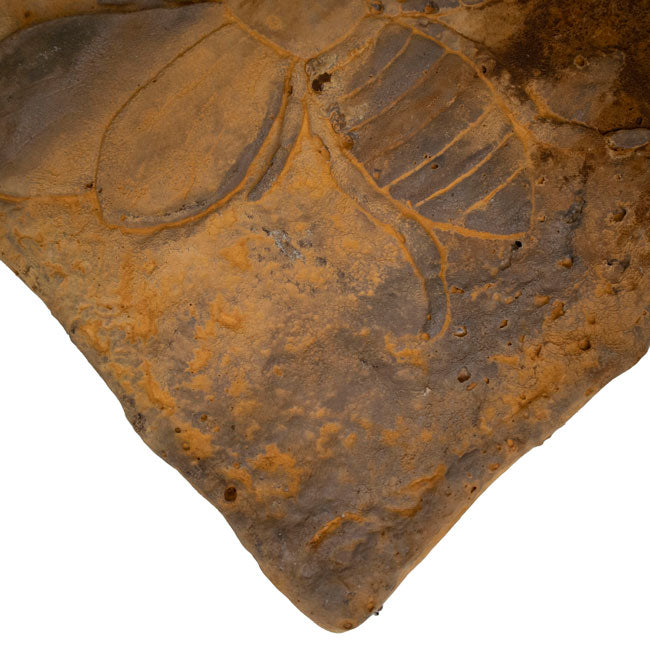 Athens Bee Stepping Stone, Rust, Pack of 2