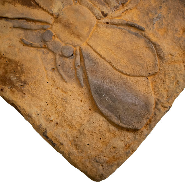 Athens Bee Stepping Stone, Rust, Pack of 2