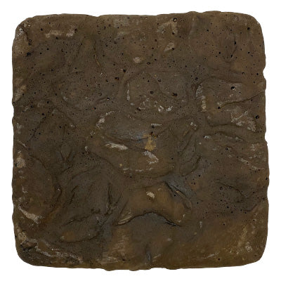 Athens Square Stonework Stepping Stones, Java, Pack of 2
