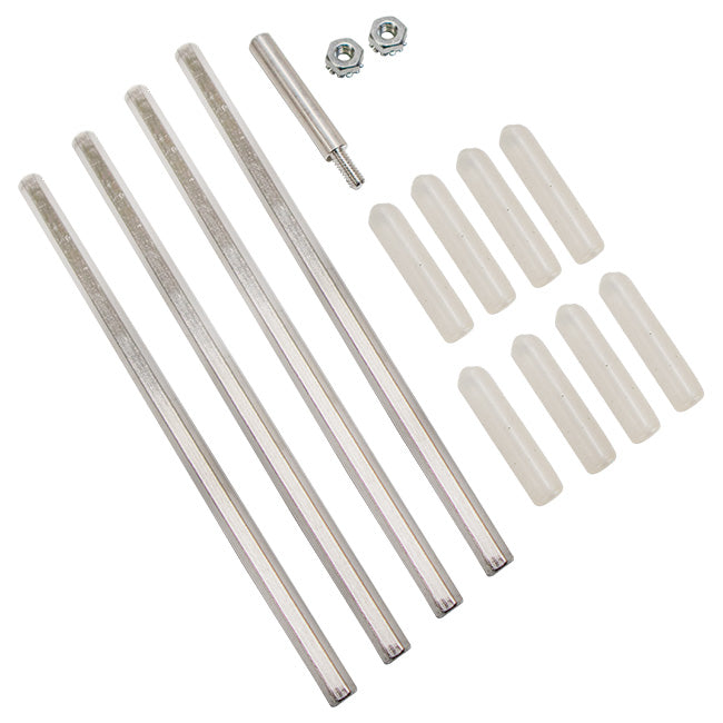 Aspects Medium Bird Feeder Set, Nickel