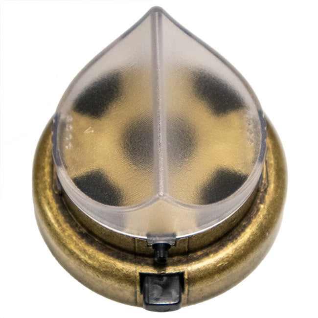 Aspects Seed Tube Wild Bird Feeders, Med., Brass, Pack of 2