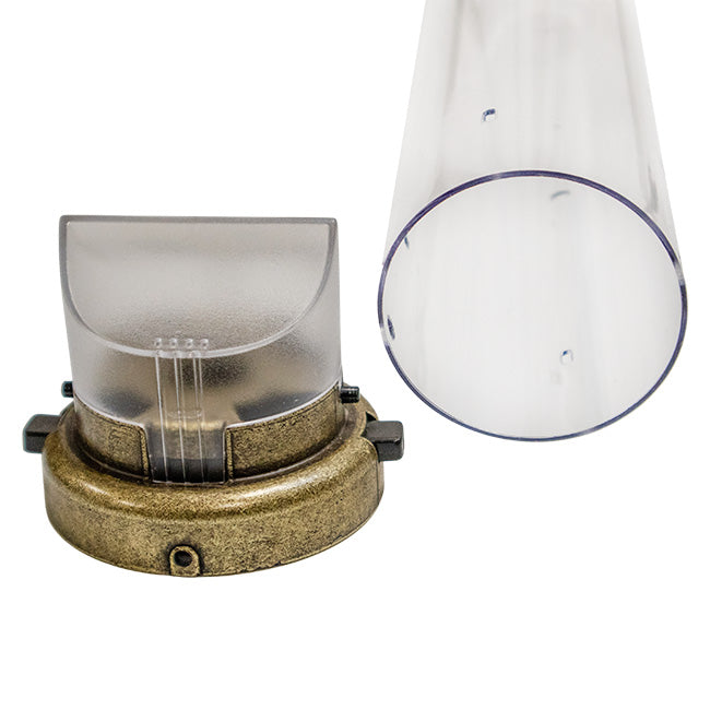 Aspects Large Bird Feeder Set, Antique Brass