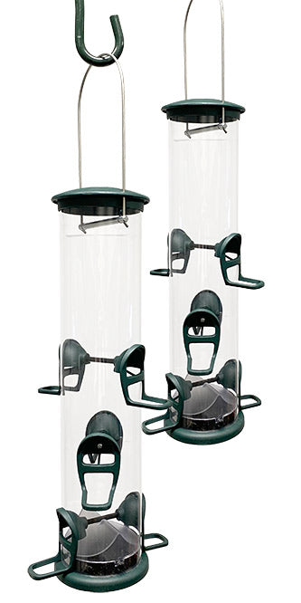 Aspects Big Tube Wild Bird Feeders, Spruce, Pack of 2