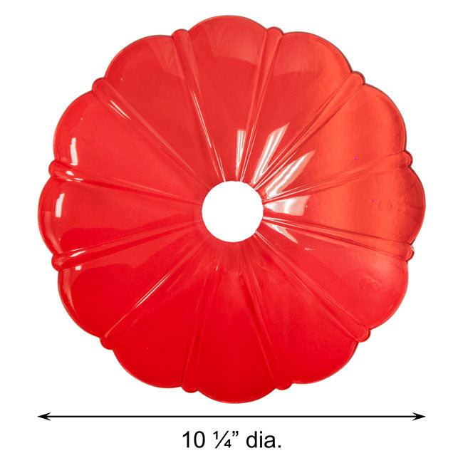Aspects HummBella Domes, Red, 10.25" dia., Pack of 2