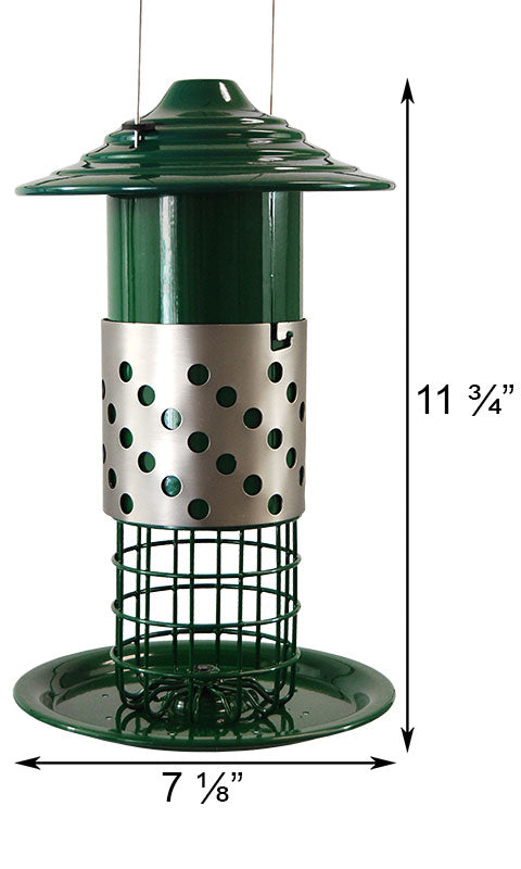 Mealworm & Peanut Combo Feeder w/Insects & Nuts Suet Balls