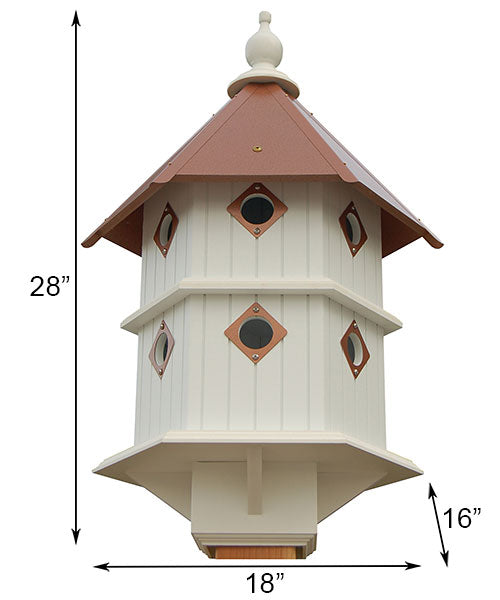 Chateau Bird House and Decorative Mounting Post Kit