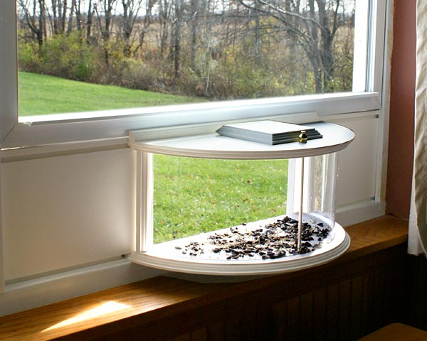 Wing & A Prayer ClearView Window Bird Feeder