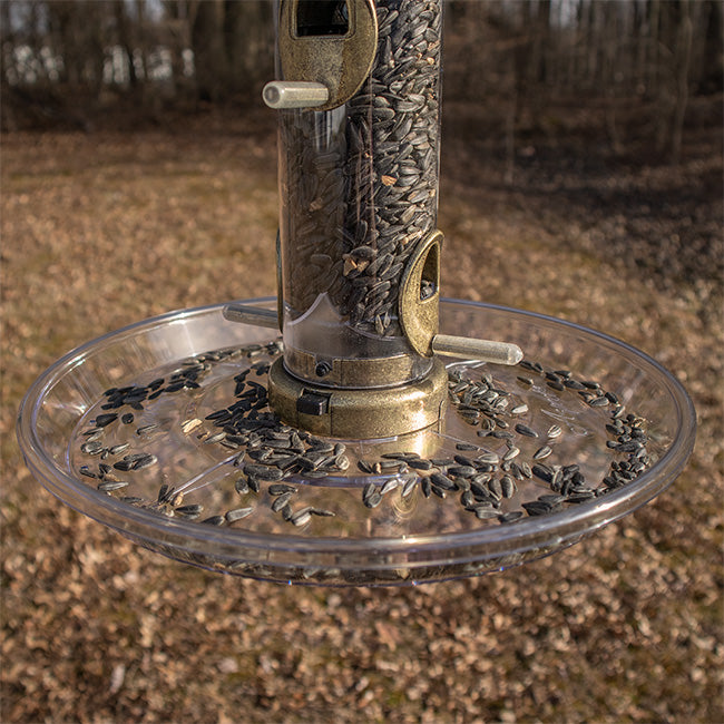 Aspects Big Tube Wild Bird Feeder w/ Seed, Dome, and Tray