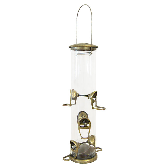 Aspects Big Tube Wild Bird Feeder w/ Seed, Dome, and Tray