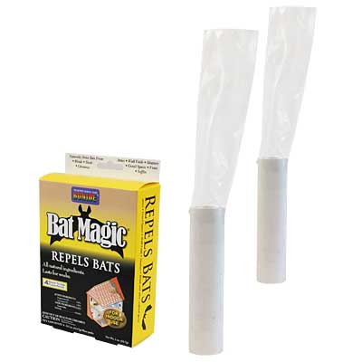 BestNest Bat Exclusion Tubes w/Bat Magic Repellent Granules